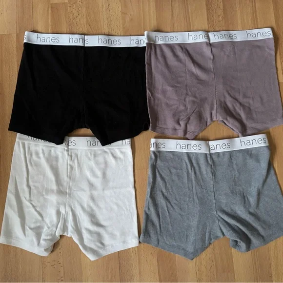 Bundle of 4 Hanes Originals Ultimate Stretch Cotton Boxer Briefs, Size: Medium - Picture 2 of 10